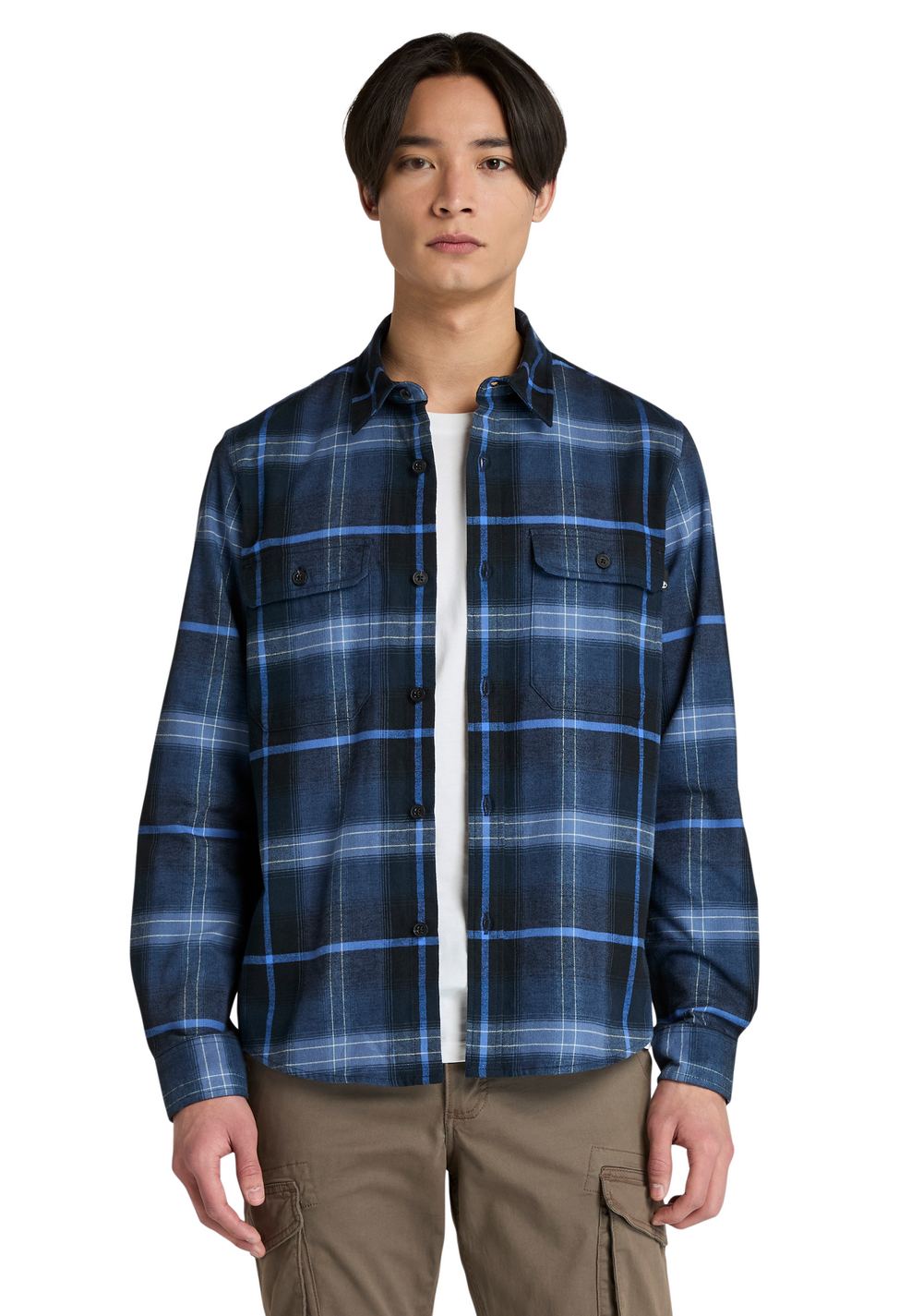 Camisa de Cuello Estilo Americana Timberland