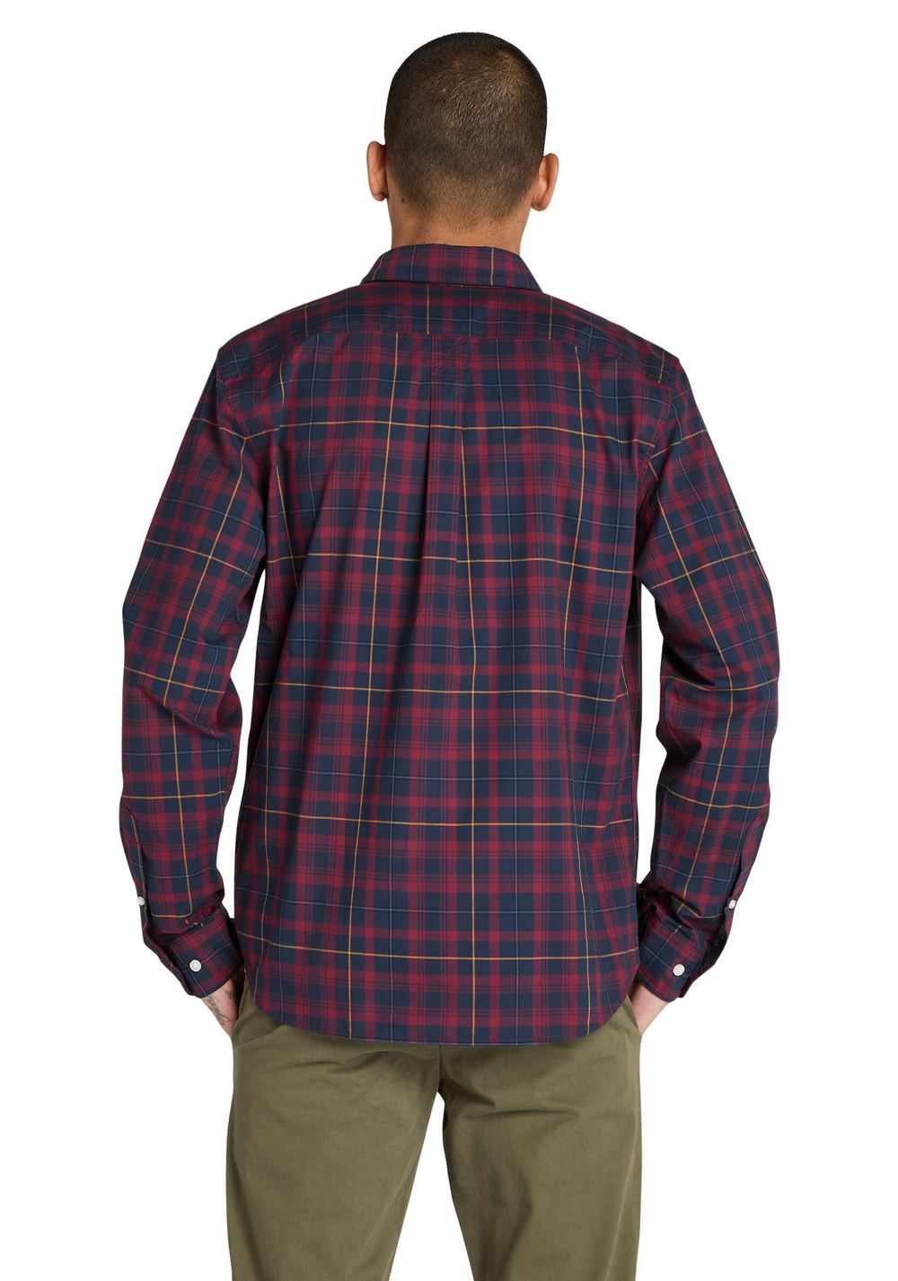 Camisa de Cuello Estilo Americana Timberland