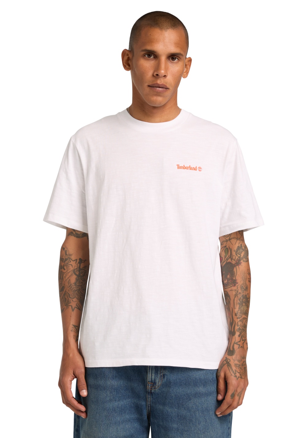 Camiseta con Estampado de Pesca en la Espalda Timberland