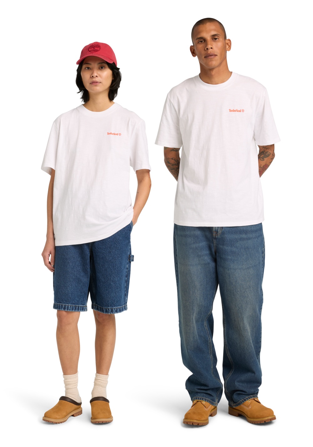 Camiseta con Estampado de Pesca en la Espalda Timberland