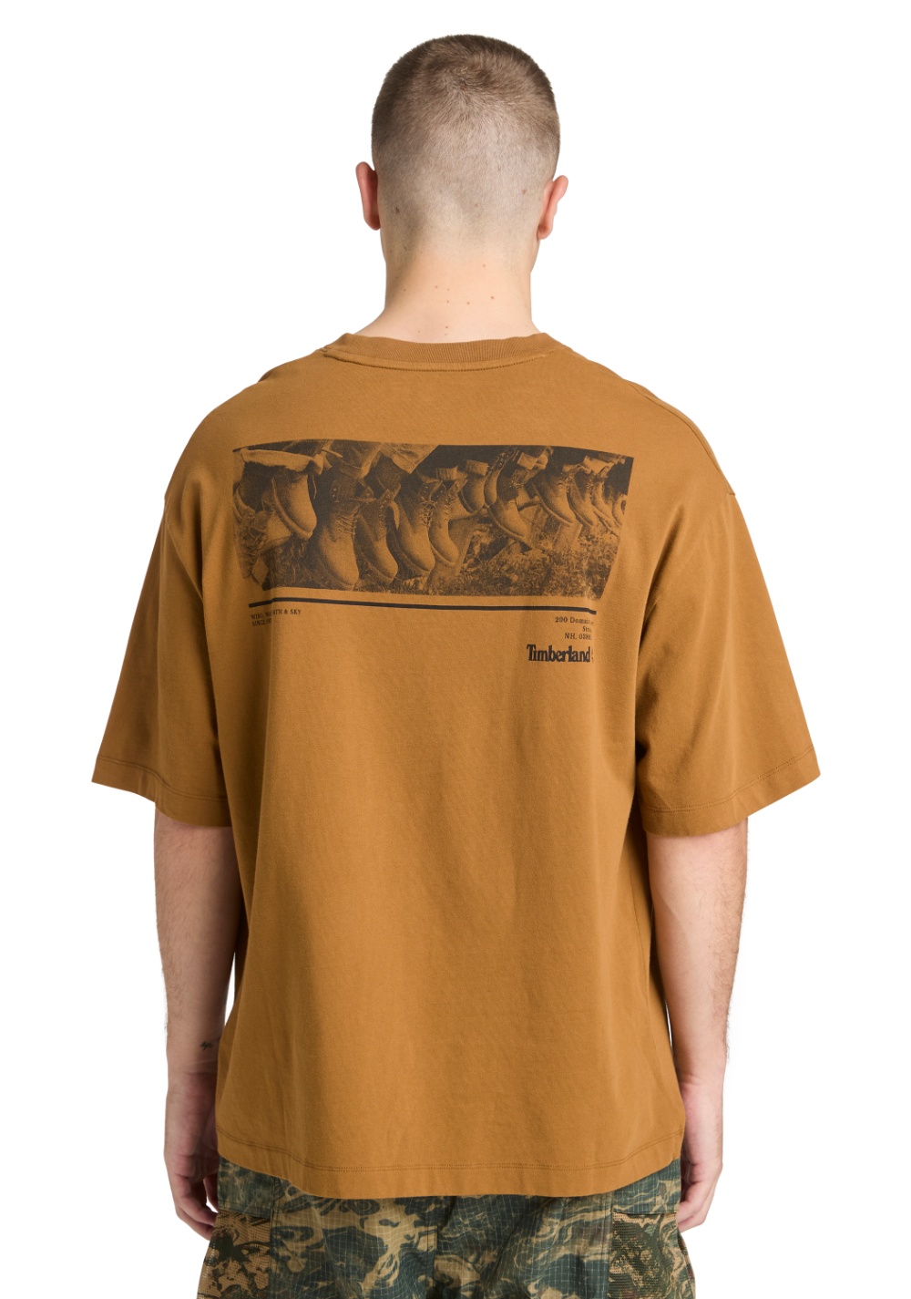 Camiseta Gráfica Archive Boot Timberland