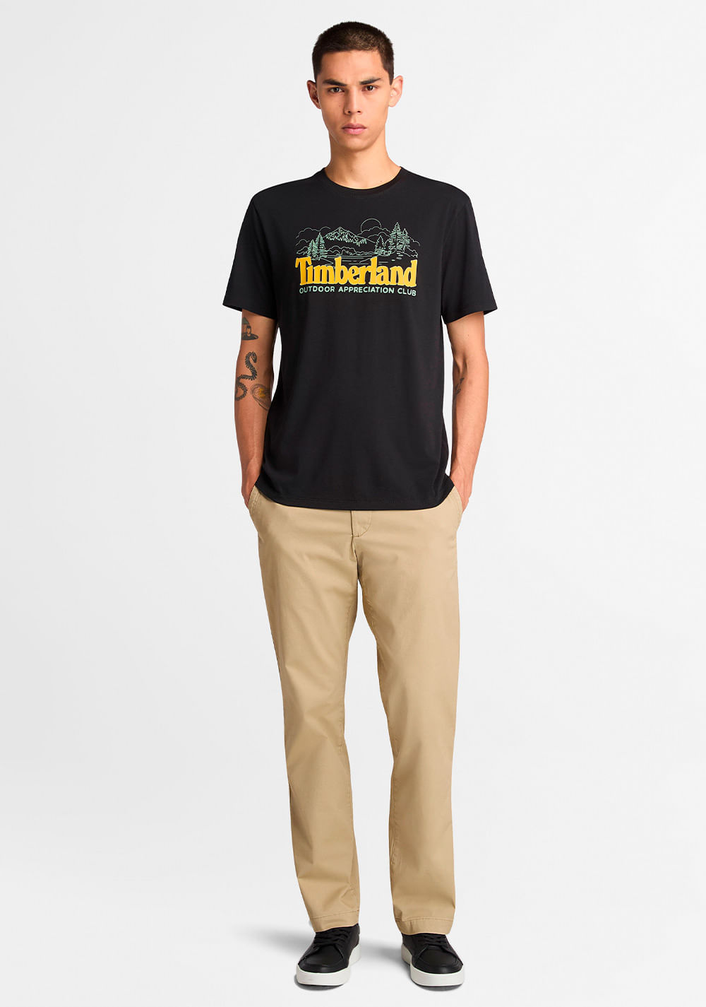 Camiseta con Grafico Frontal Timberland 3