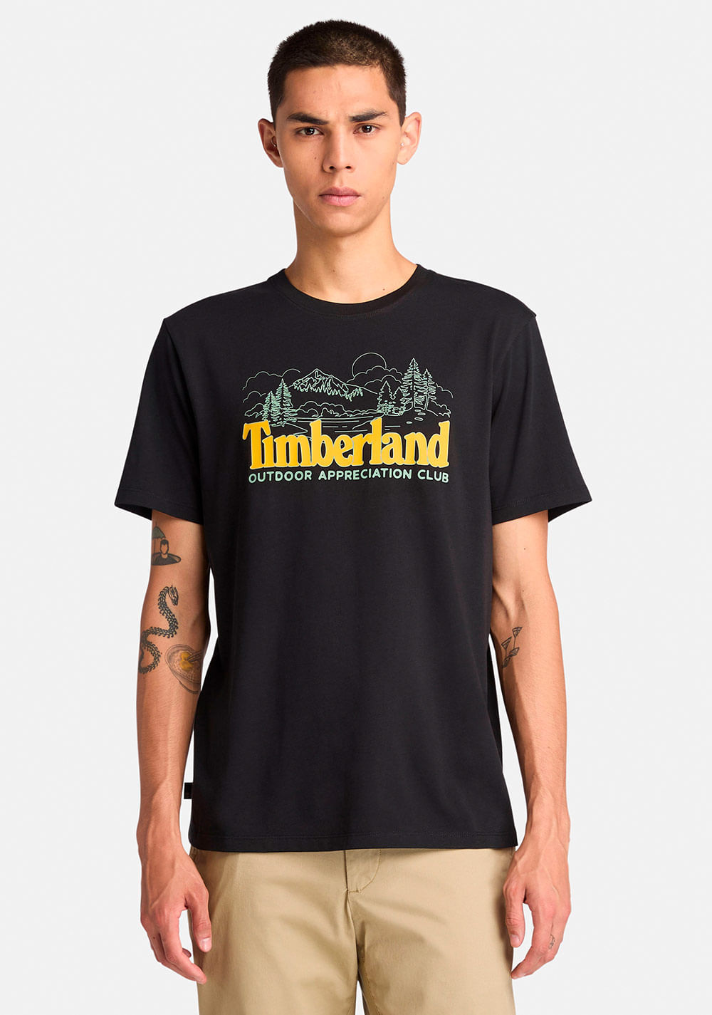 Camiseta con Grafico Frontal Timberland Imagen Principal