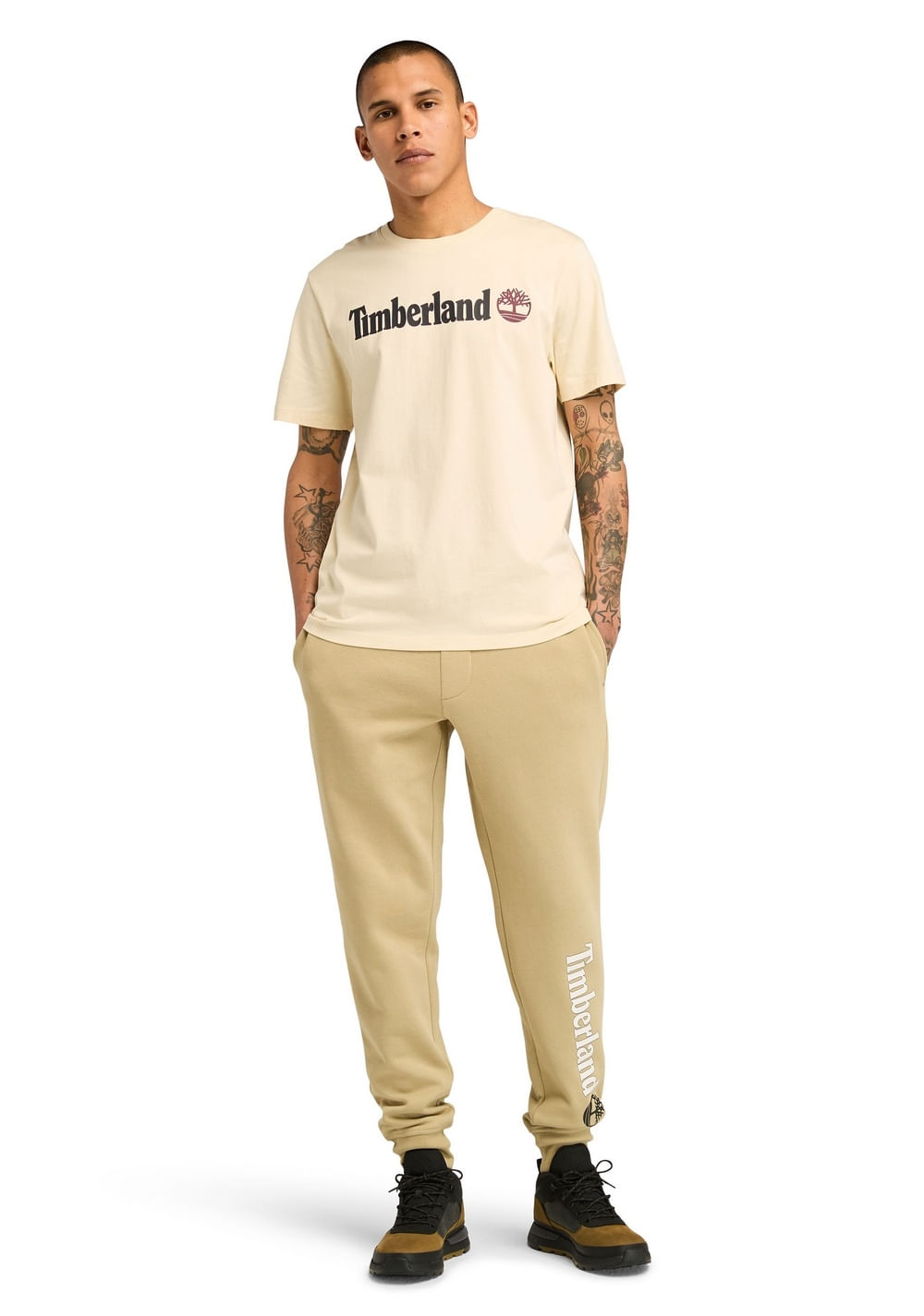 Camiseta Lineal de Corte Regular Kennebec Timberland 4