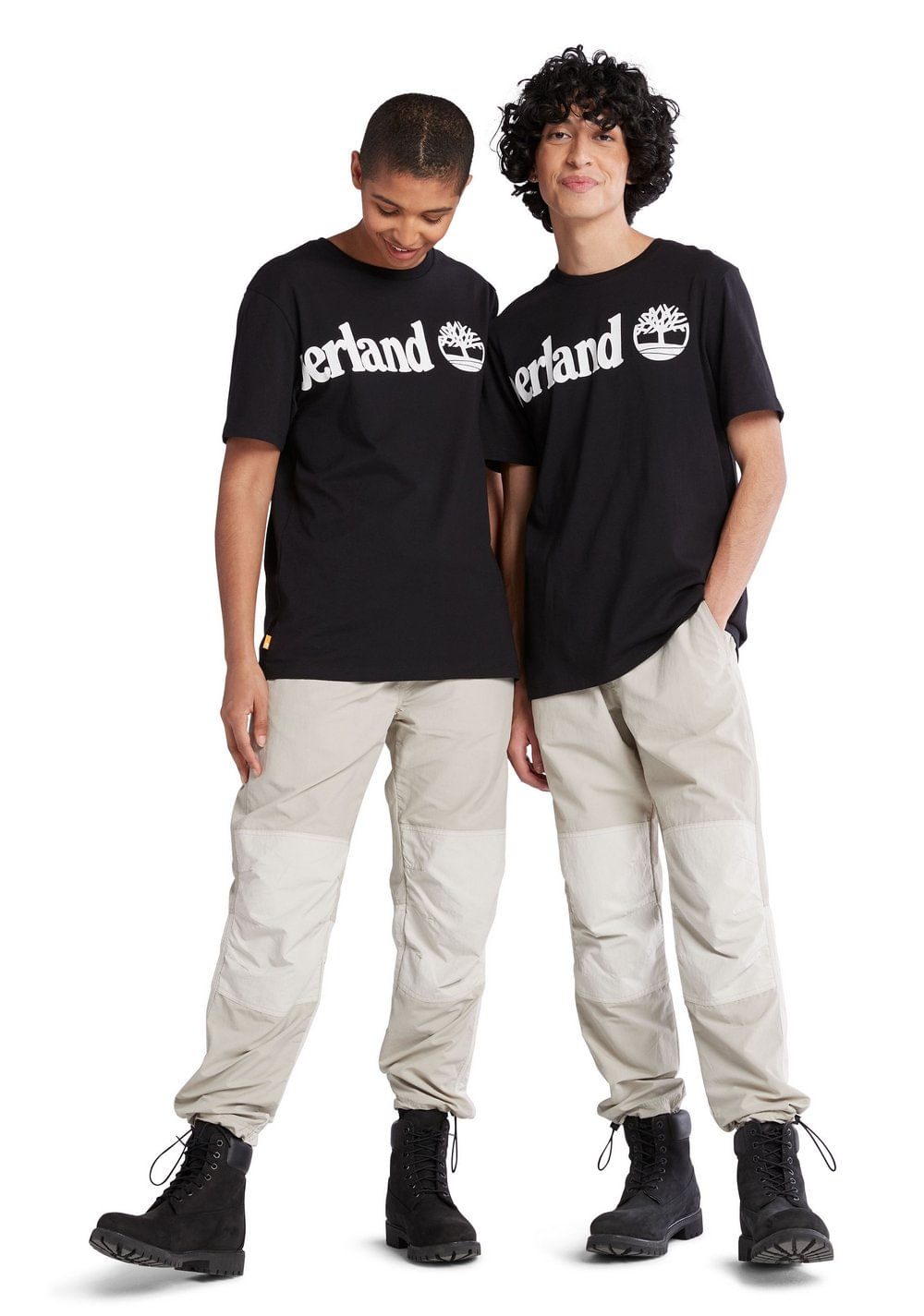 Camiseta con Logotipo Multicapa en Contraste Timberland 6