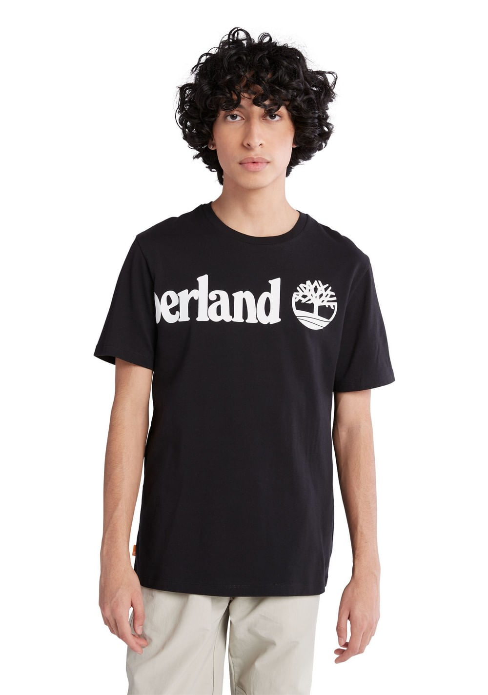 Camiseta con Logotipo Multicapa en Contraste Timberland Imagen Principal
