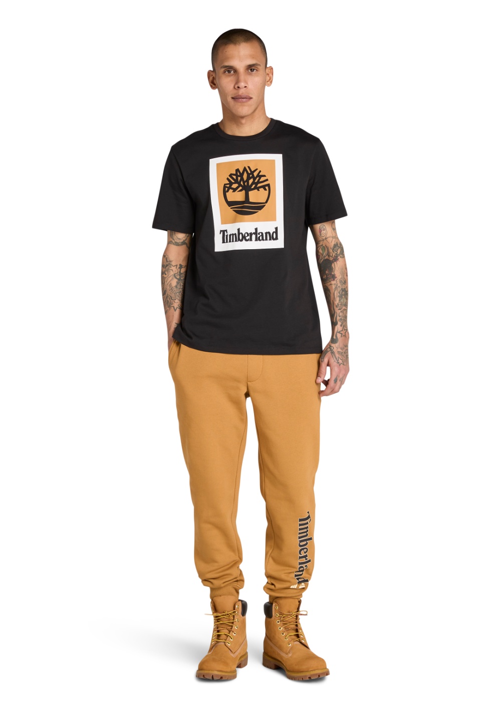 Camiseta Manga Corta de Color Timberland