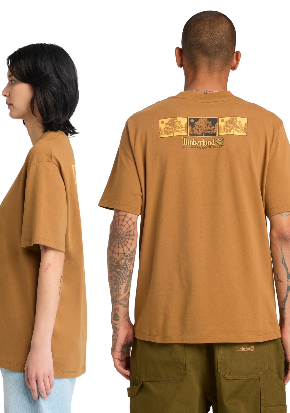 Camiseta Manga Corta Gráfica Triple Tree Timberland