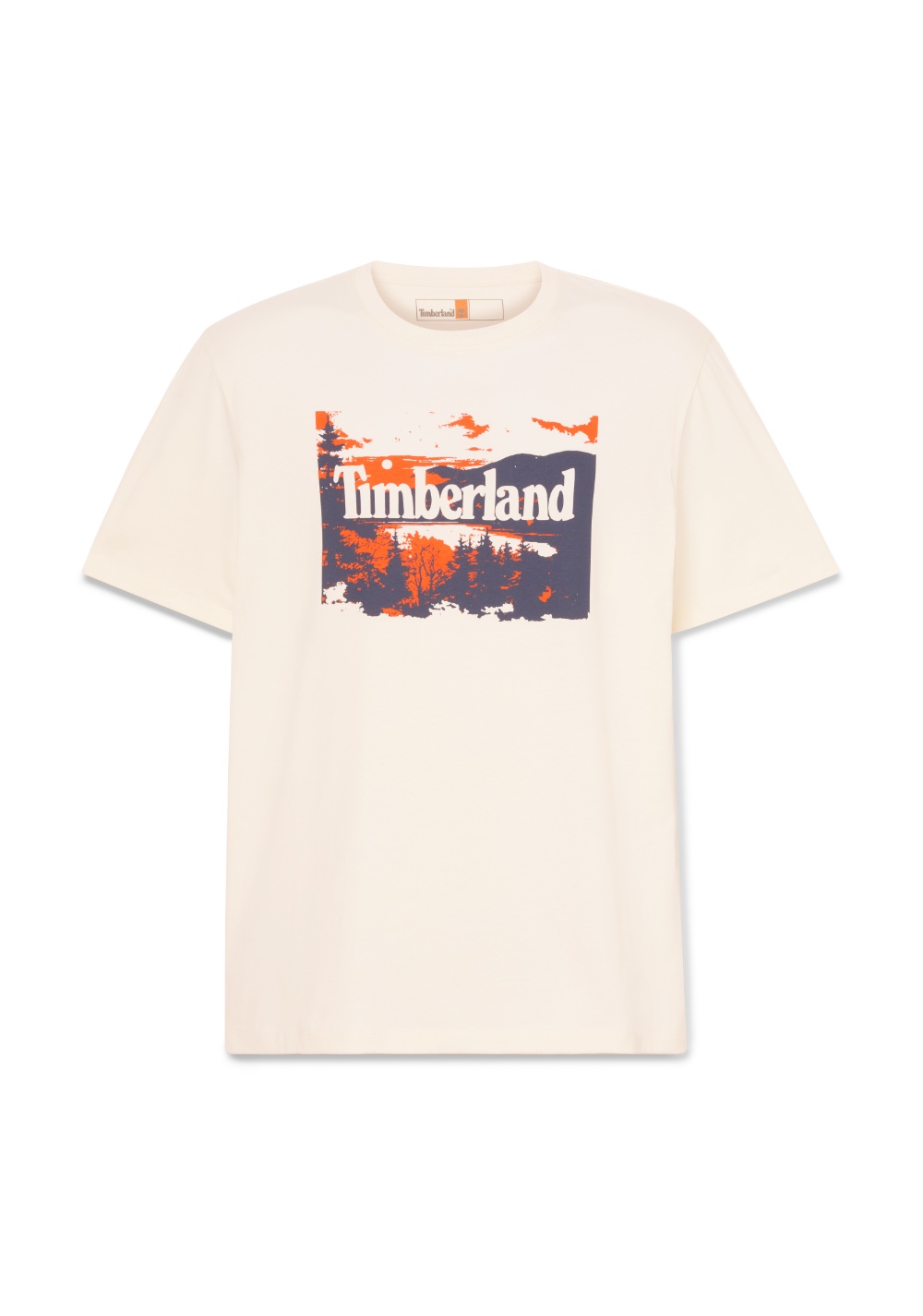 Camiseta Manga Corta con Gráfico de Paisaje Timberland