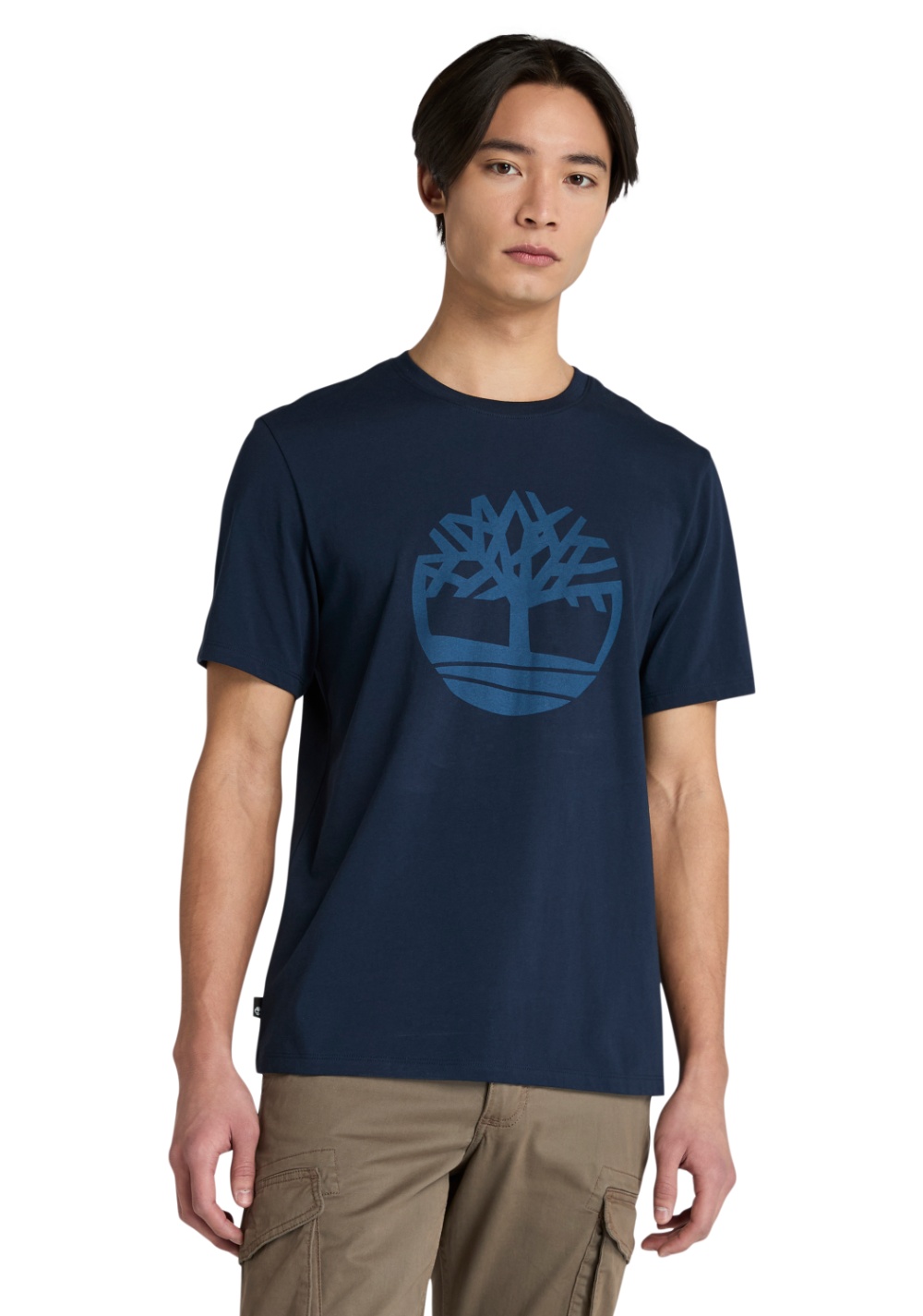 Camiseta Manga Corta con Logo del Árbol Timberland