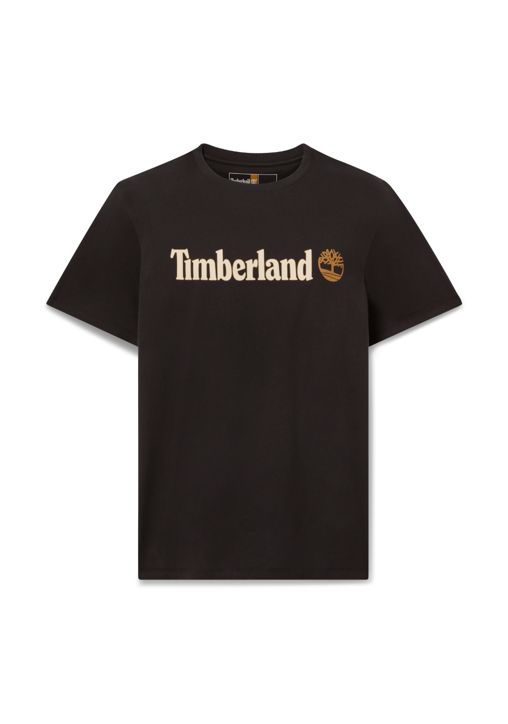 Camiseta Manga Corta con Logo Lineal Timberland