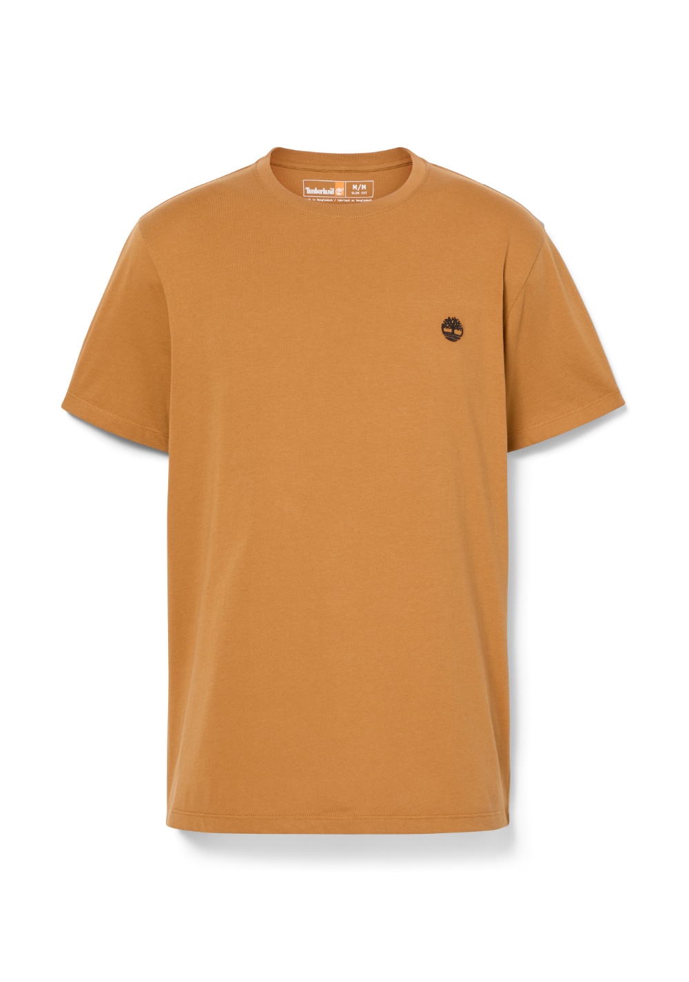 Camiseta Manga Corta con Logo en el Pecho Corte Ajustado Timberland