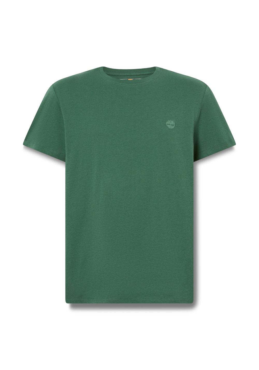 Camiseta Manga Corta con Logo en el Pecho Corte Ajustado Timberland