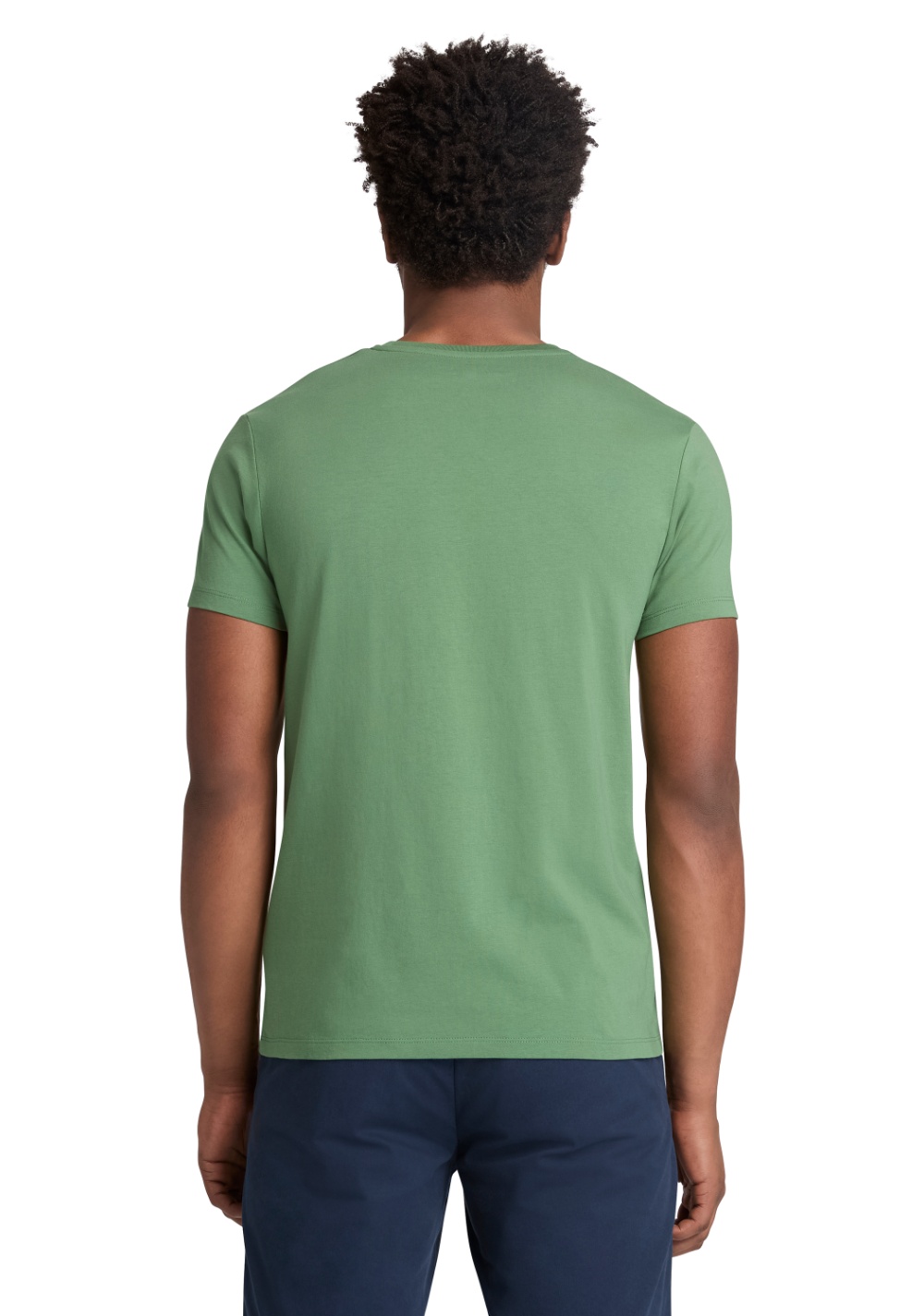 Camiseta Manga Corta con Logo en el Pecho Corte Ajustado Timberland
