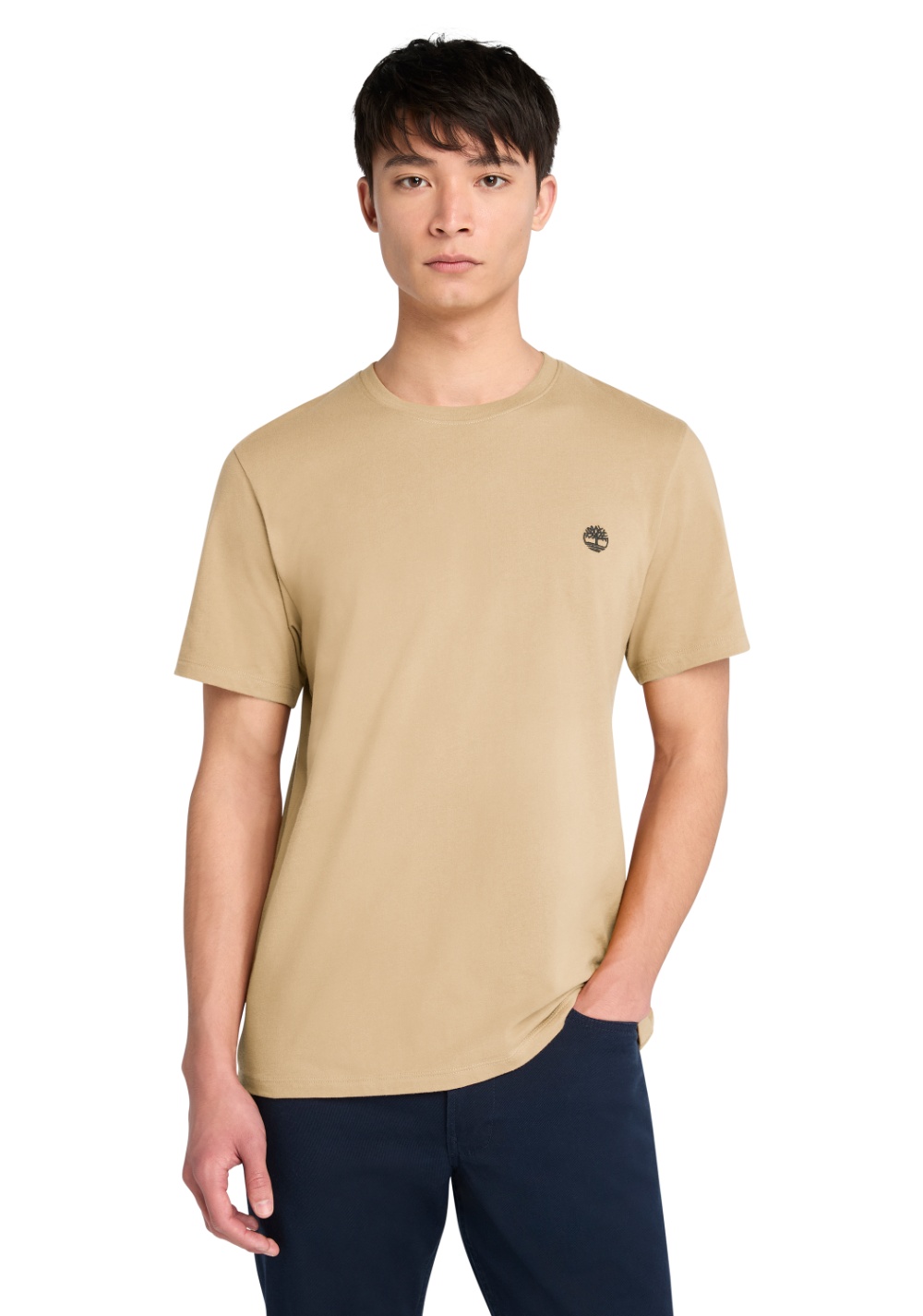 Camiseta Manga Corta con Logo en el Pecho Timberland