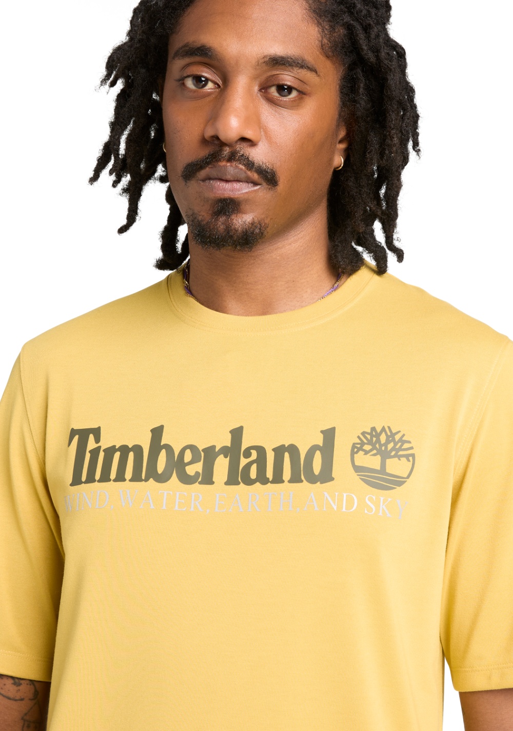 Camiseta Manga Corta con Protección Uv y Logo Timberland