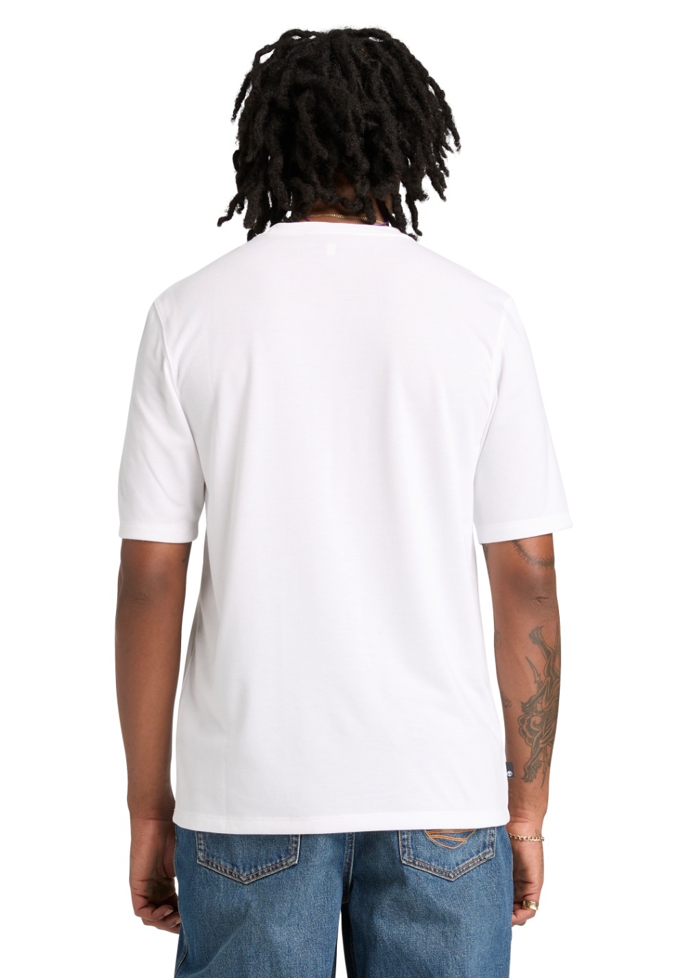 Camiseta Manga Corta con Protección Uv y Logo Timberland