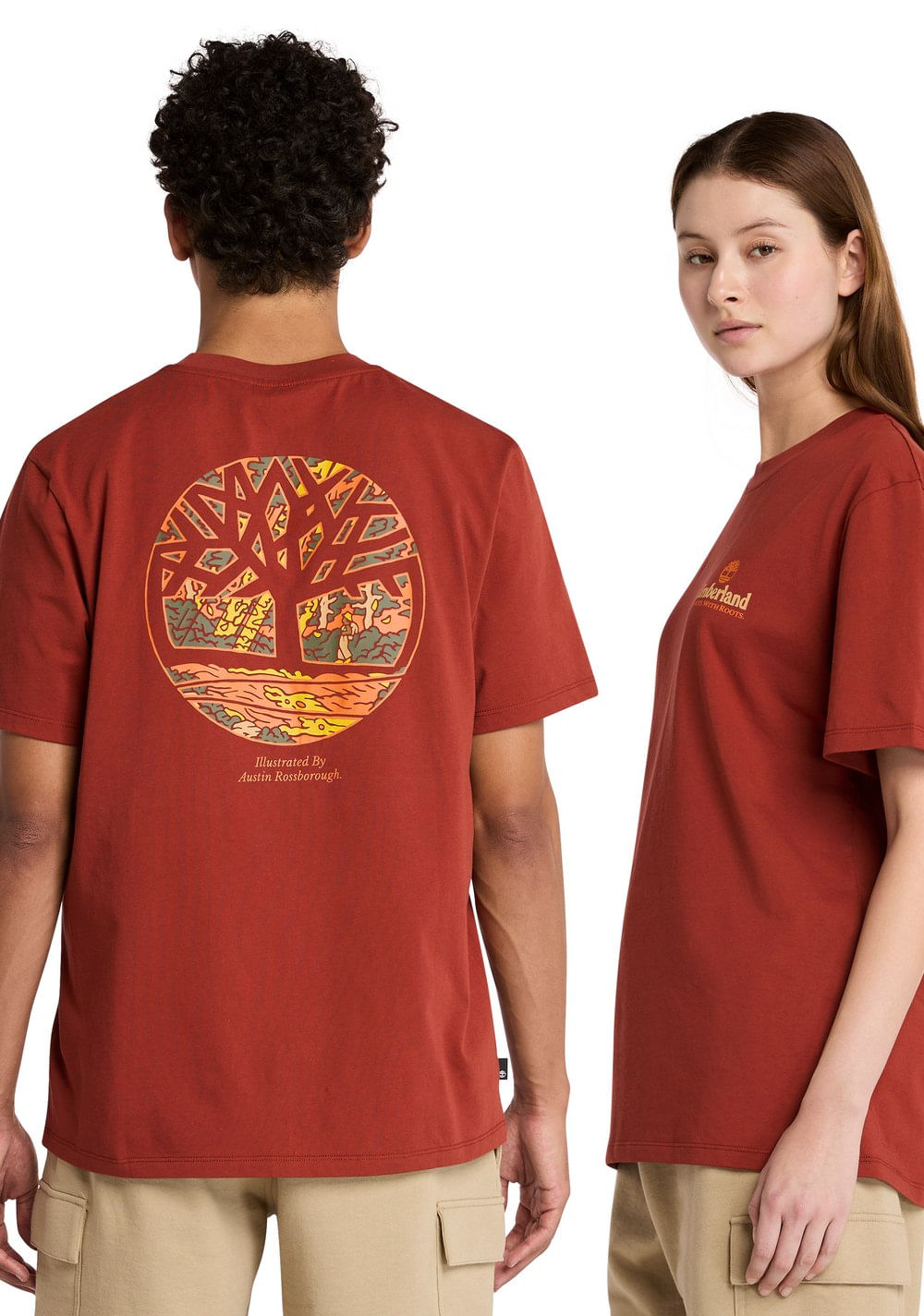 Camisetas de Algodón Timberland 3