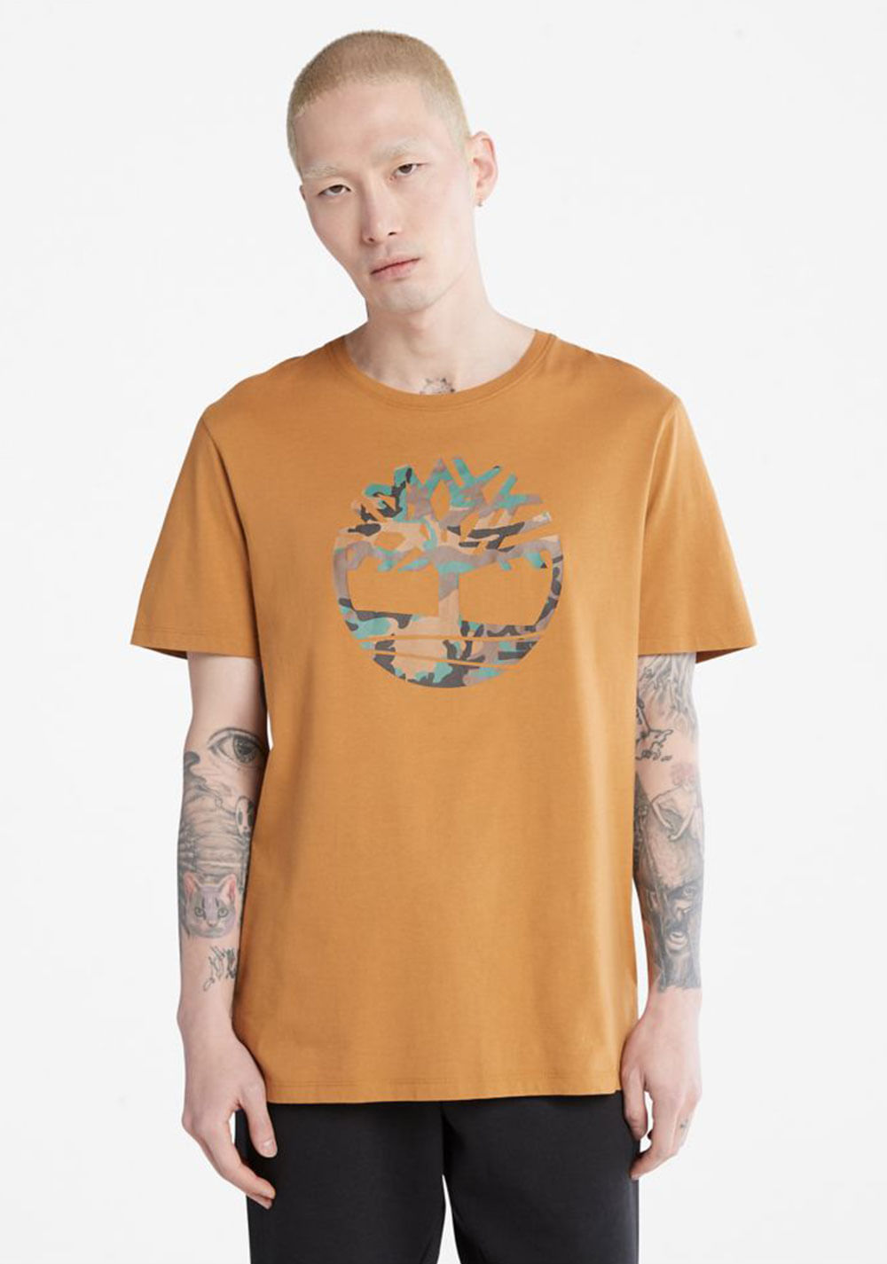 Franela Ss Camo Tree Tee Timberland Imagen Principal