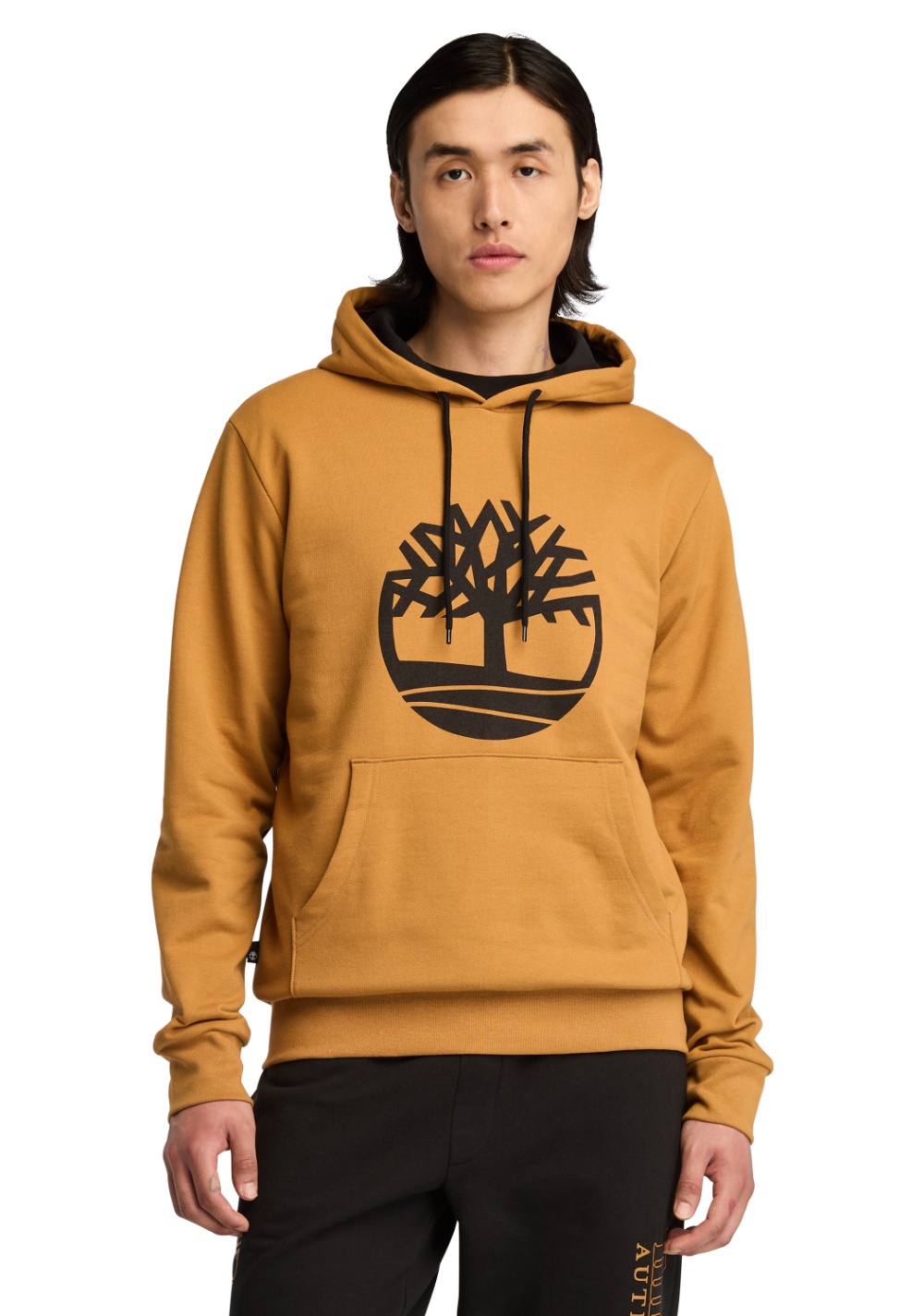 Hoodie de Felpa Cepillada con Logo del Árbol Timberland
