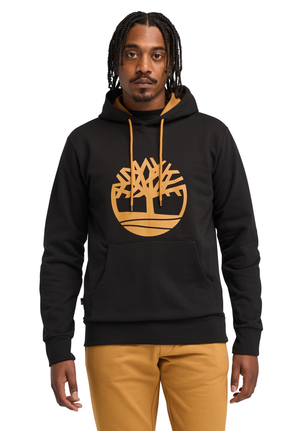Hoodie de Felpa Cepillada con Logo del Árbol Timberland