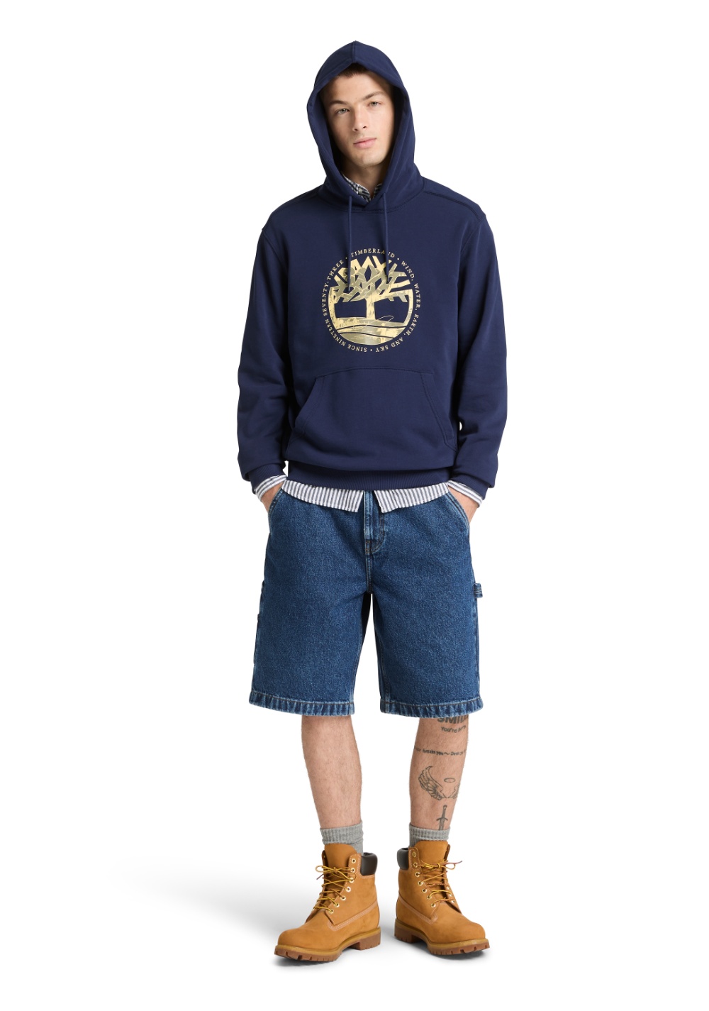 Hoodie Gráfico Lake House con Logo del Árbol Timberland
