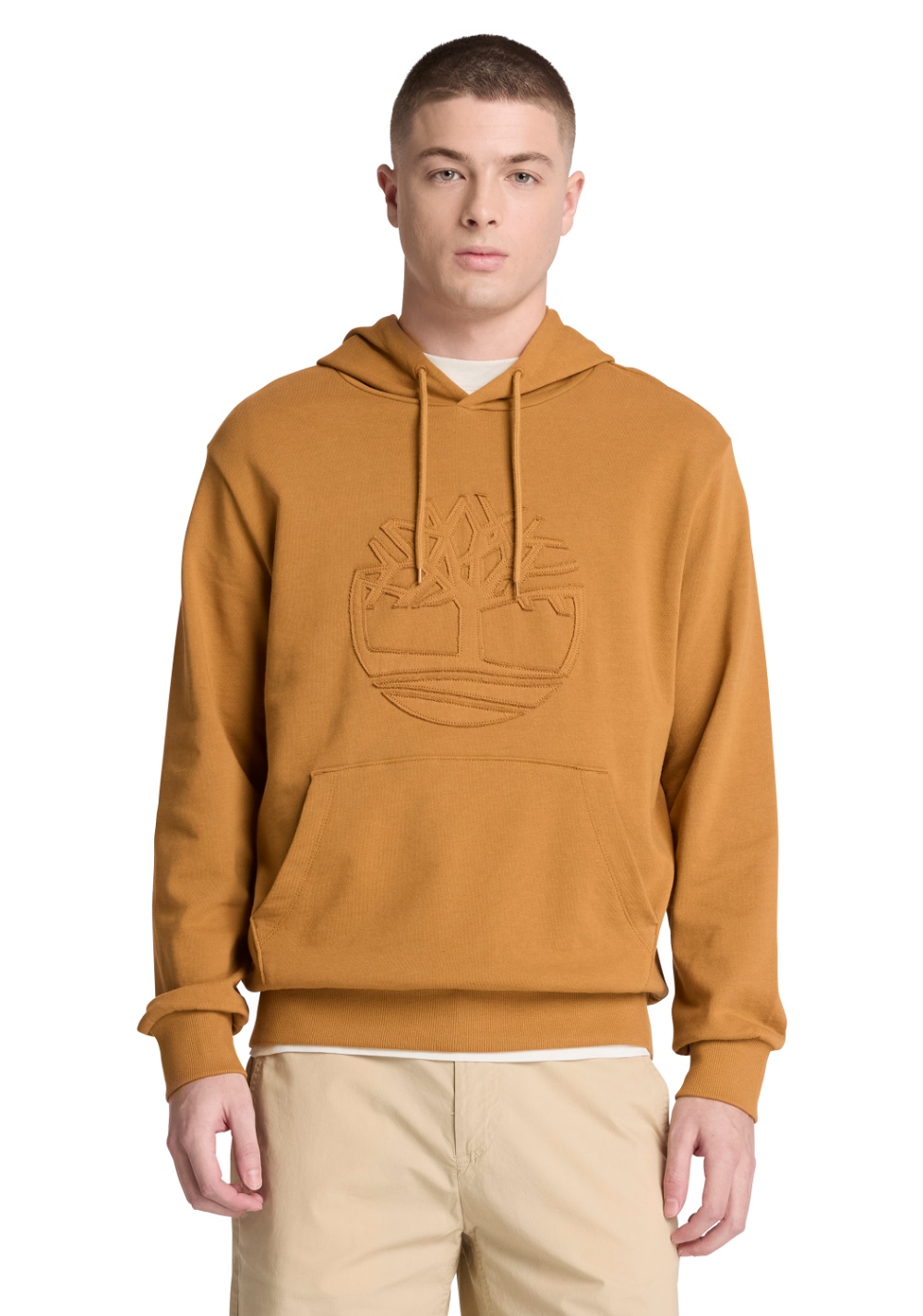 Hoodie con Logo del Árbol Bordado Timberland