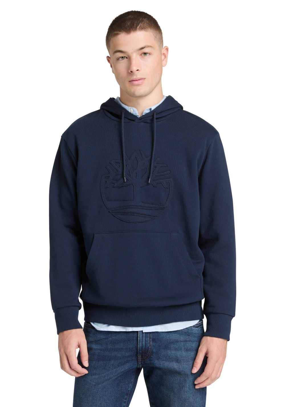Hoodie con Logo del Árbol Bordado Timberland