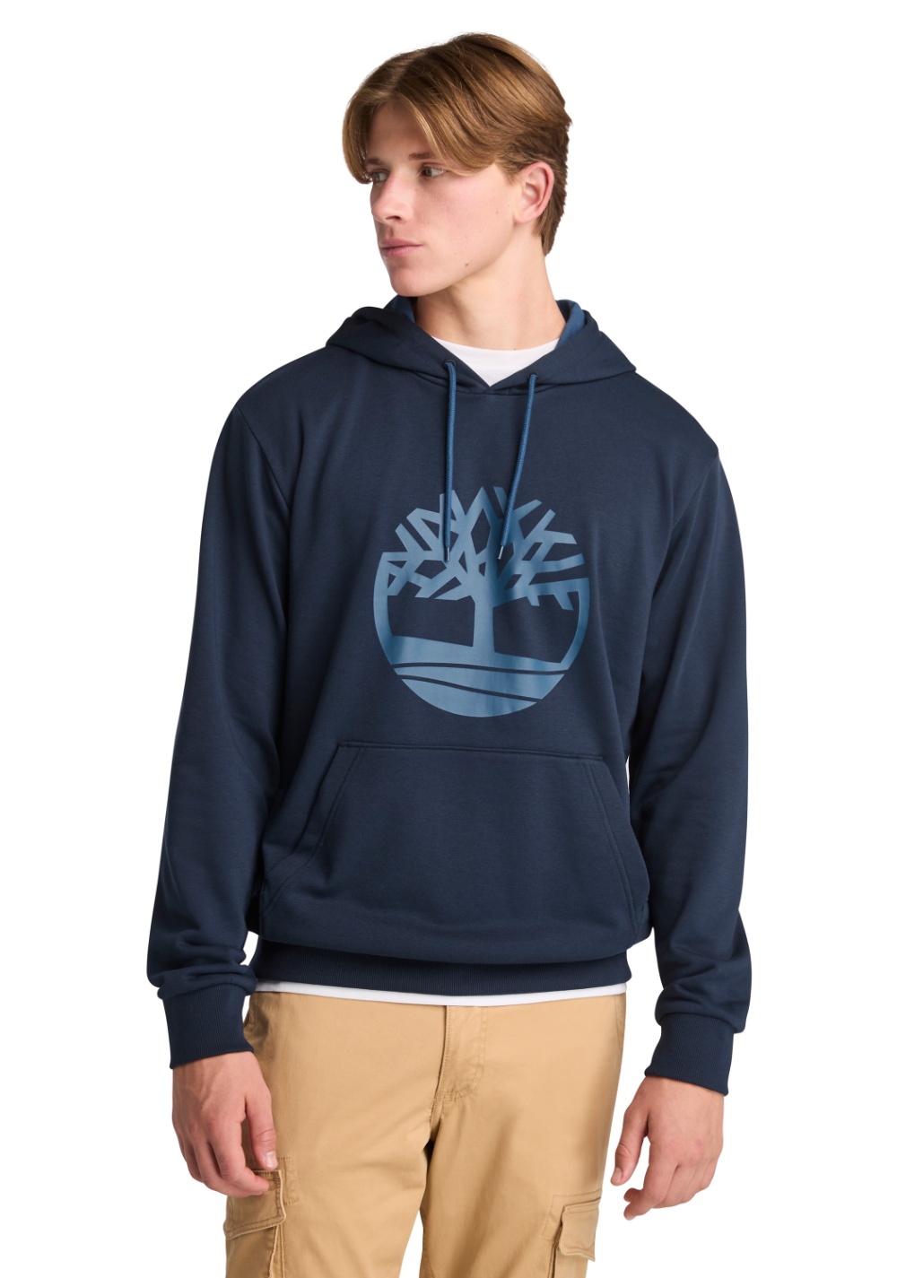 Hoodie con Logo del Árbol Timberland