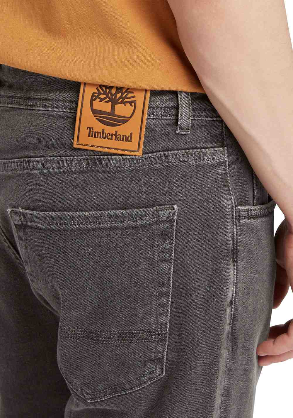 Jeans Homme Stretch Washed Black Denim Timberland 3