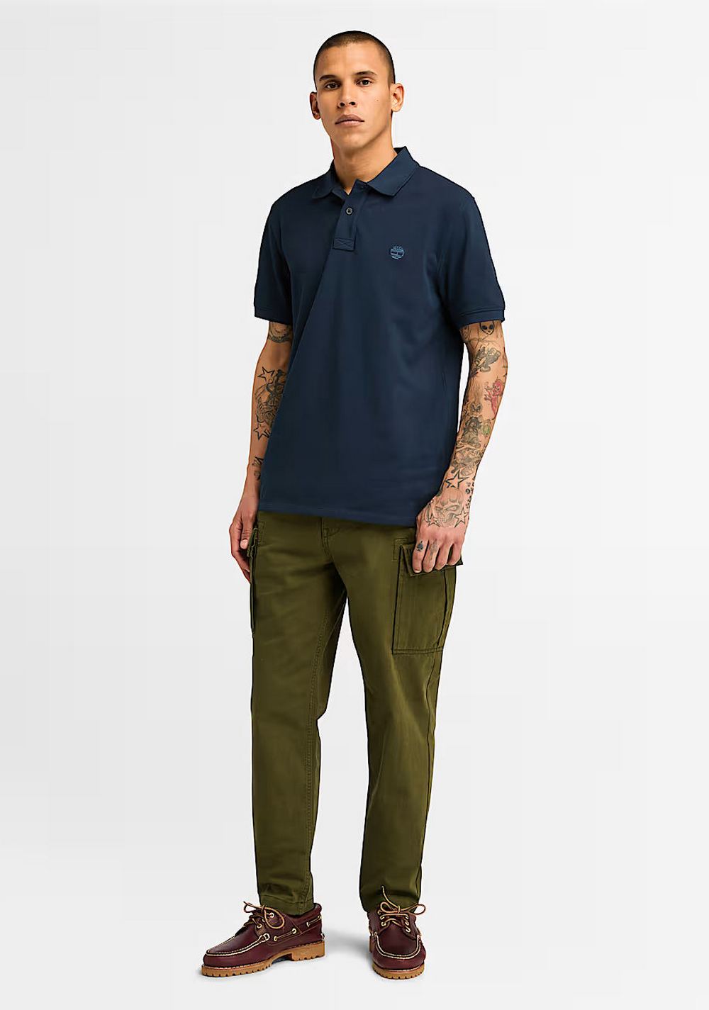 Pantalón Cargo de Sarga Brookline Timberland 4