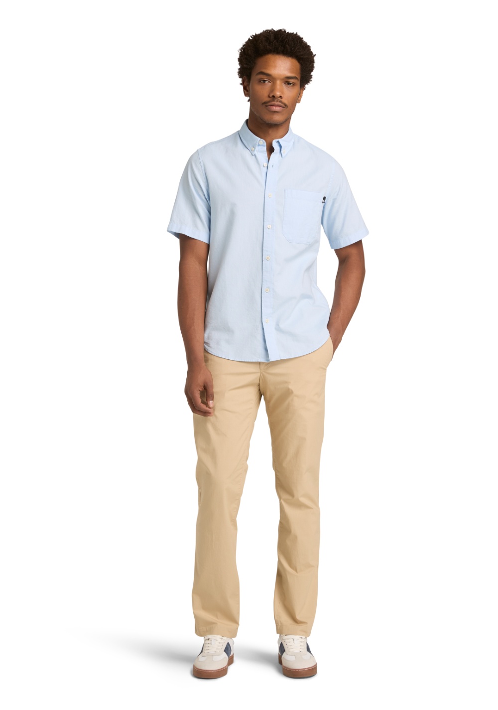 Pantalón Chino de Popelina Elástica Timberland