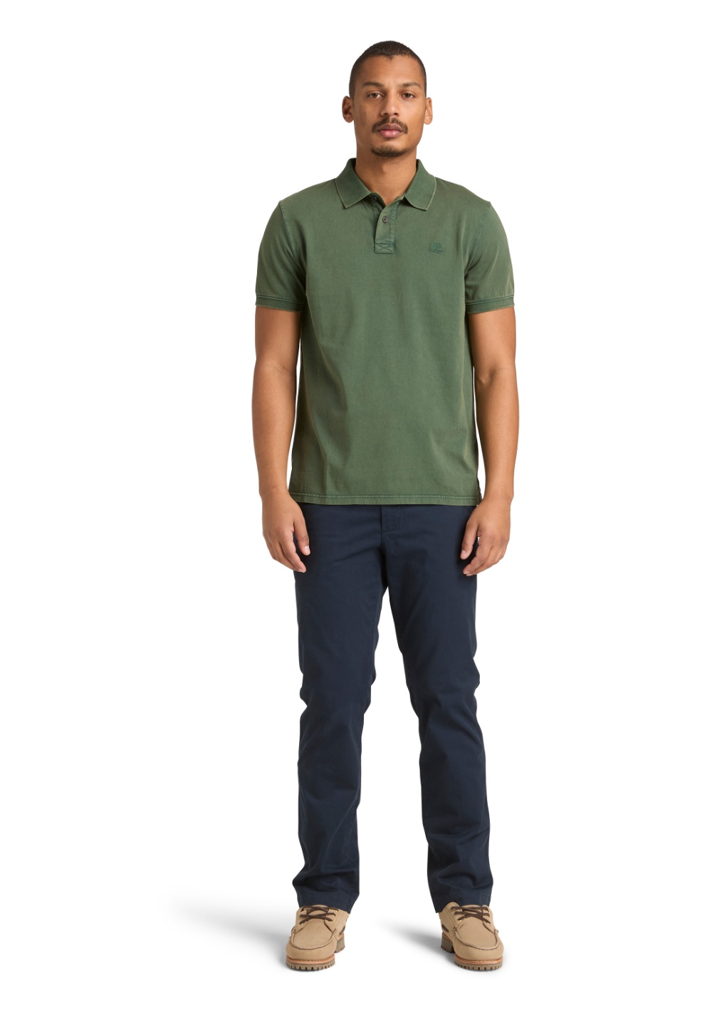 Polo Manga Corta Lavado Timberland