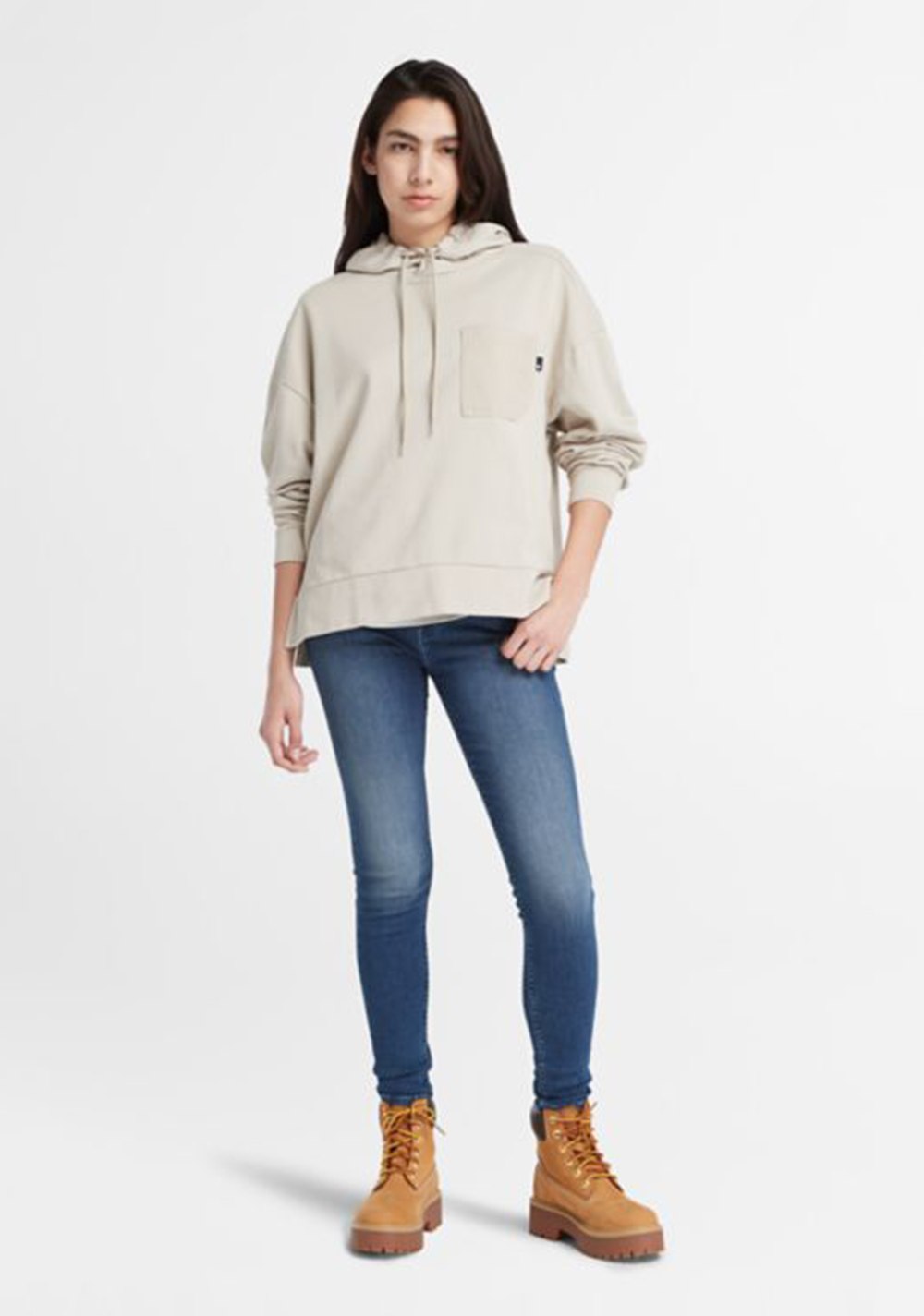 Suéter con Capucha y Logo Timberland 5