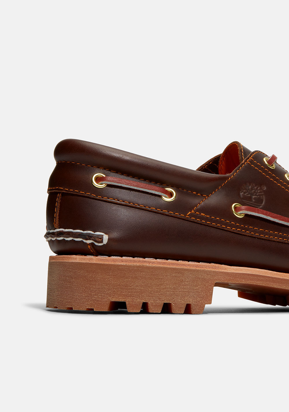 Zapatos Náutico Cosido a Mano con 3 Ojales Timberland 5