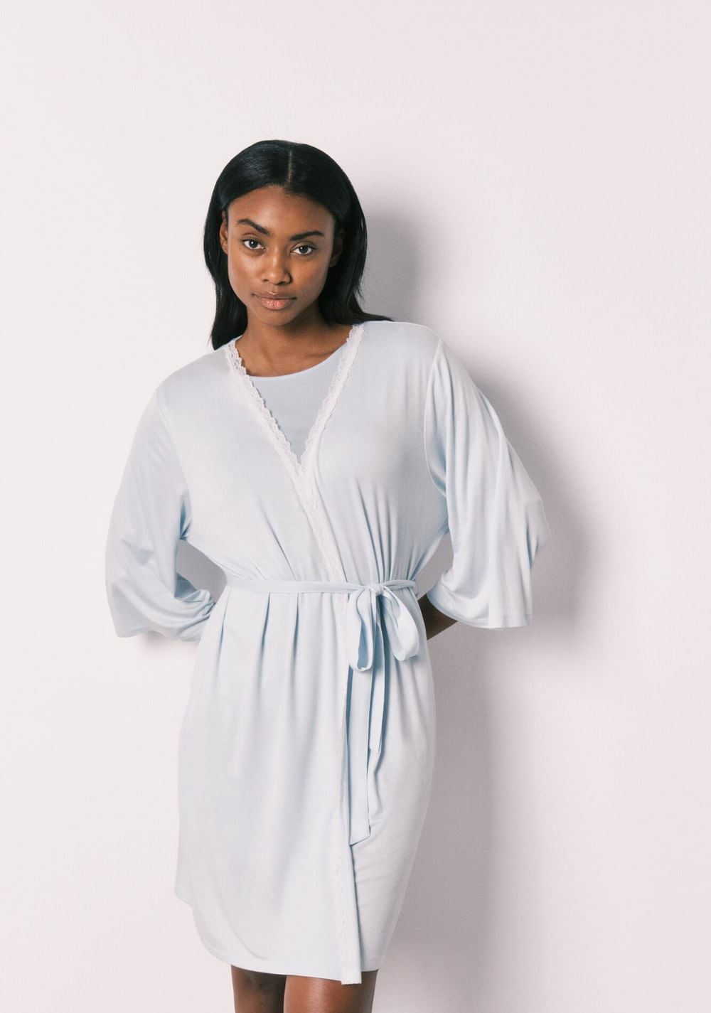 Bata Midi de Tacto Suave de Viscosa Women Secret
