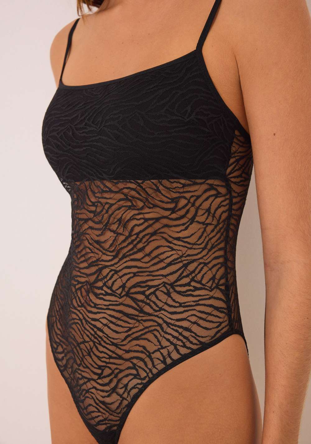 Body Encaje Cebra Women Secret