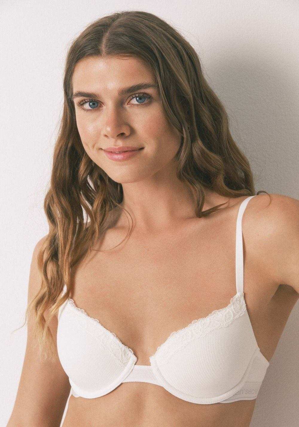 Brasier Clásica de Algodón Blanco Women Secret