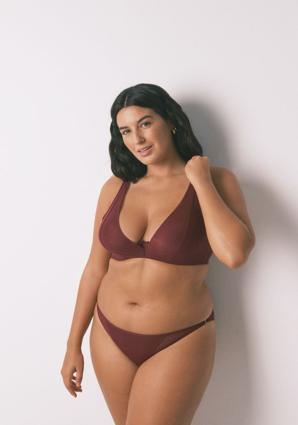 Brasier Cuello Halter de Tul con Cierre Especial Women Secret