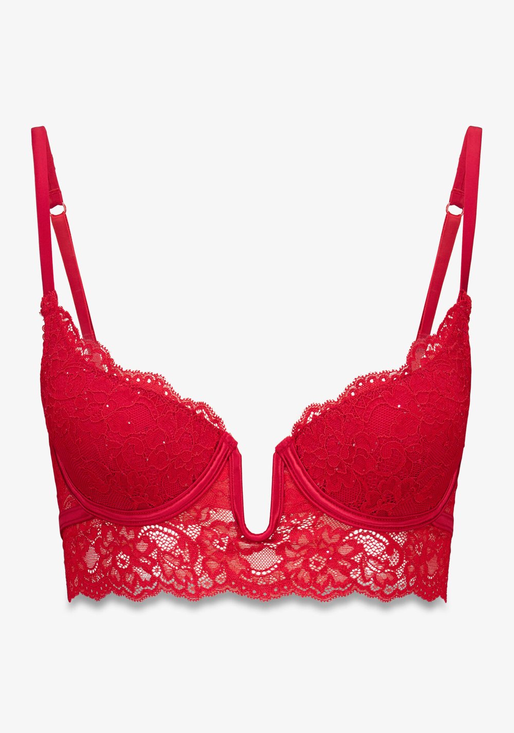 Brasier Push Up Encaje Brillo Women Secret