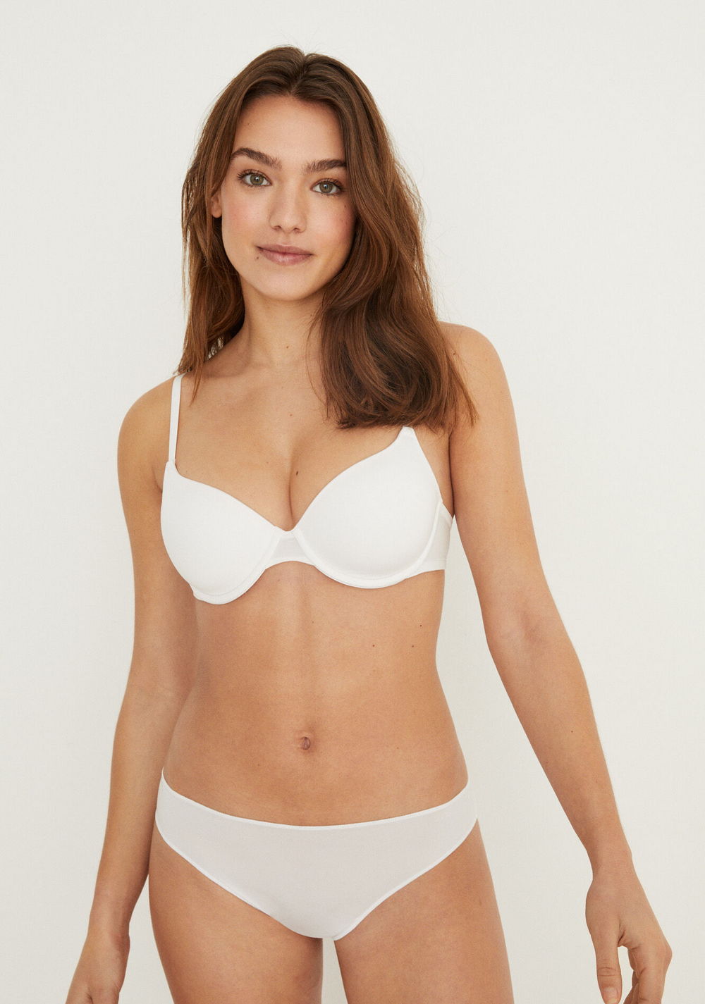 Brasier con Relleno Ligero y Aros de Cobertura Media Women Secret