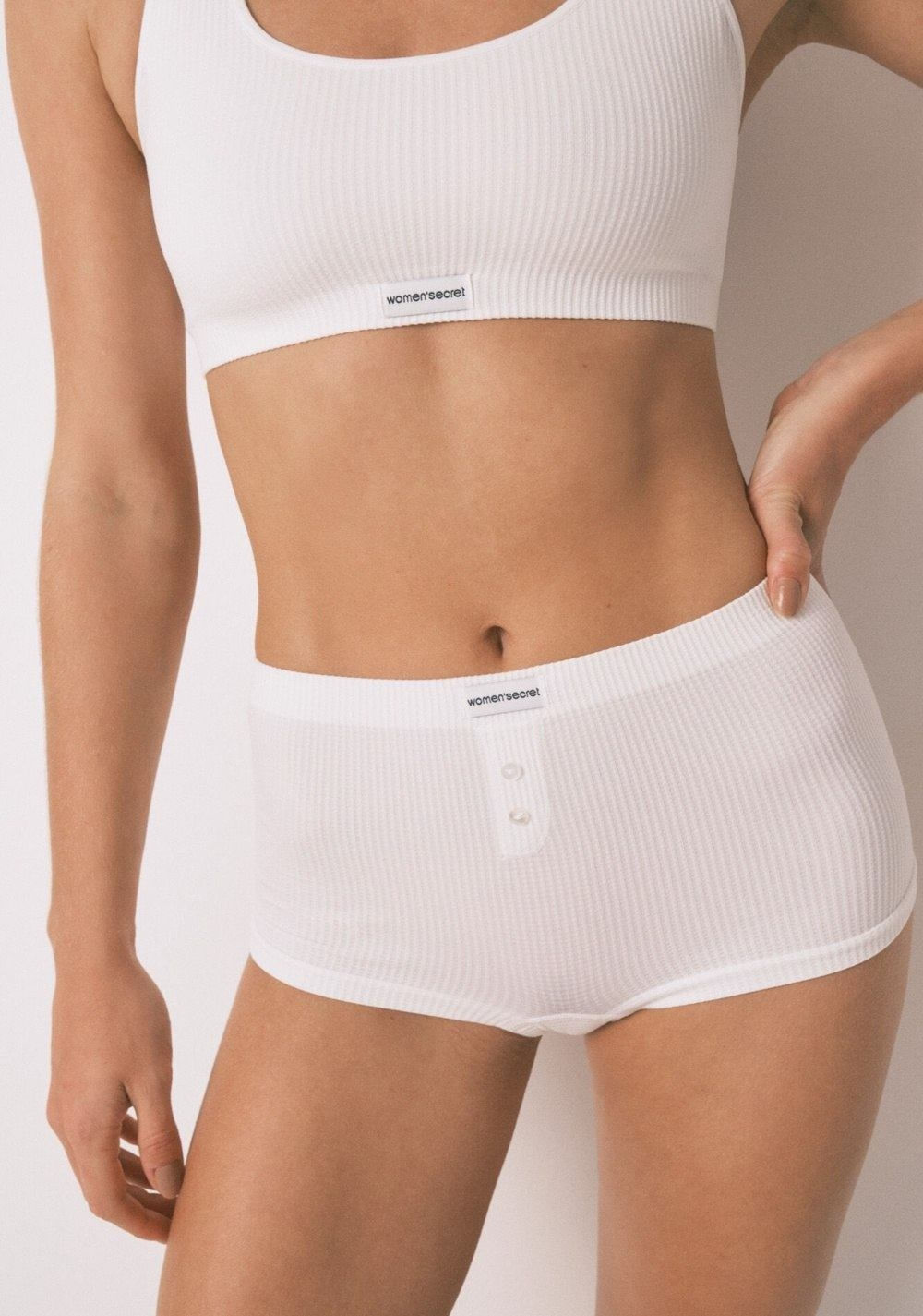 Cachetero Blanco sin Costuras Women Secret