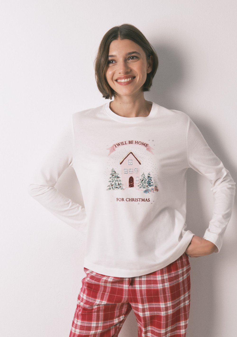 Camiseta Manga Larga Navidad Women Secret