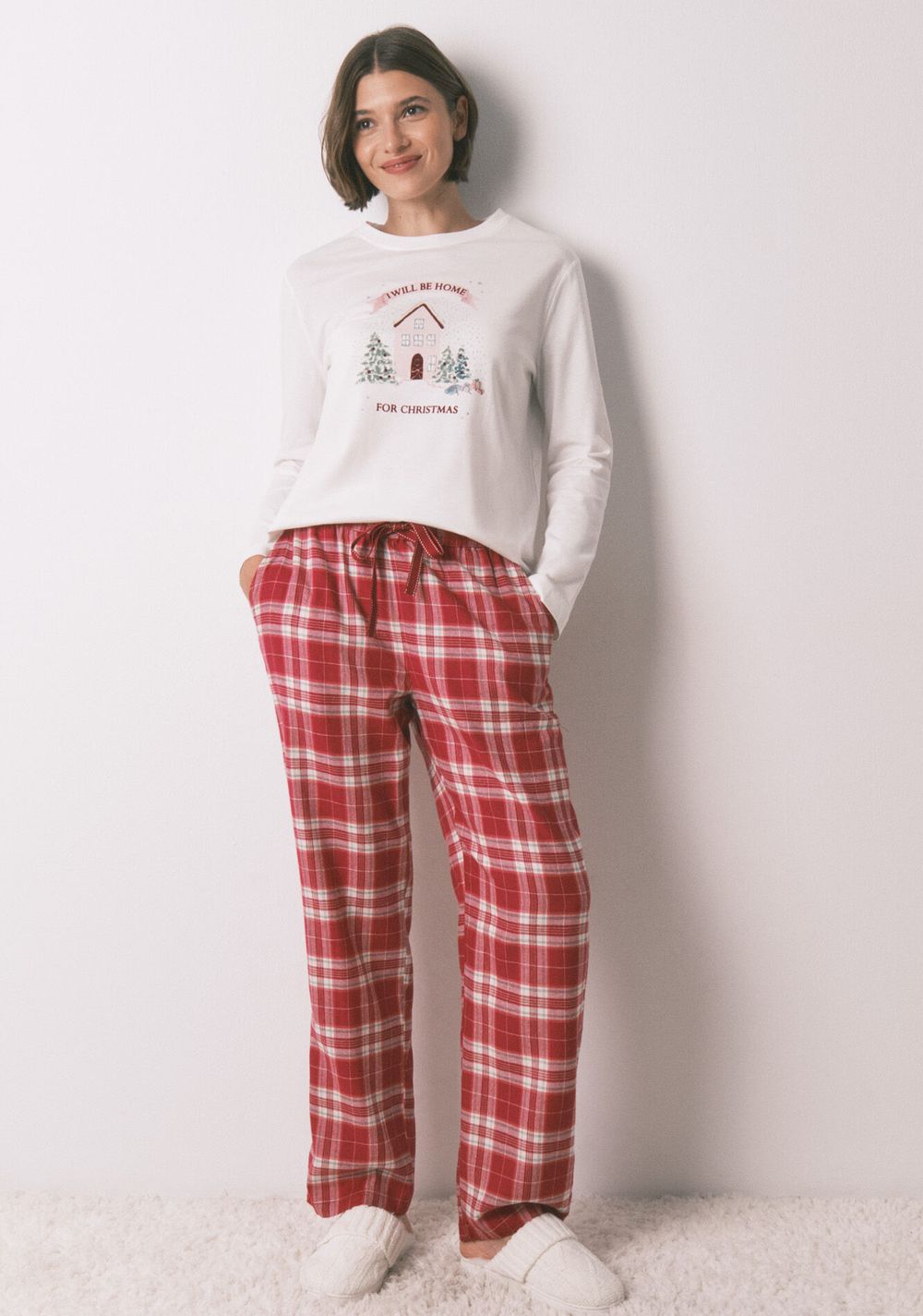 Camiseta Manga Larga Navidad Women Secret