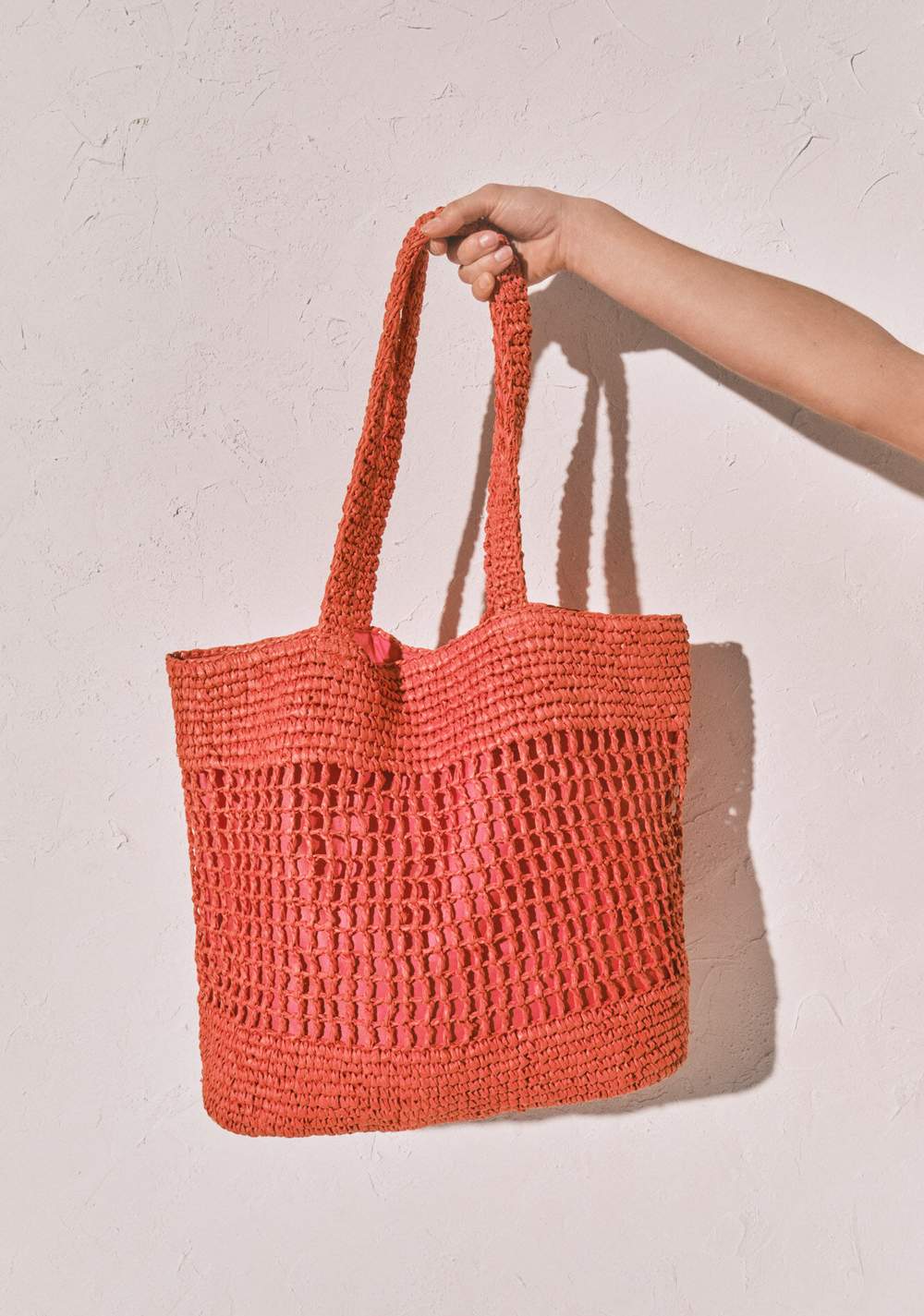 Cartera Tote Grande de Rafia Women Secret