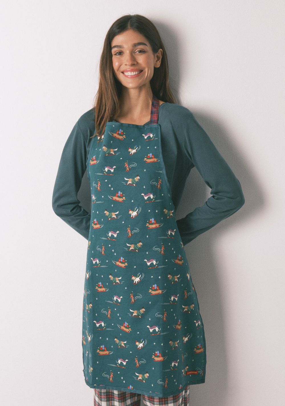 Delantal de Cocina con Estampado de Perro Women Secret
