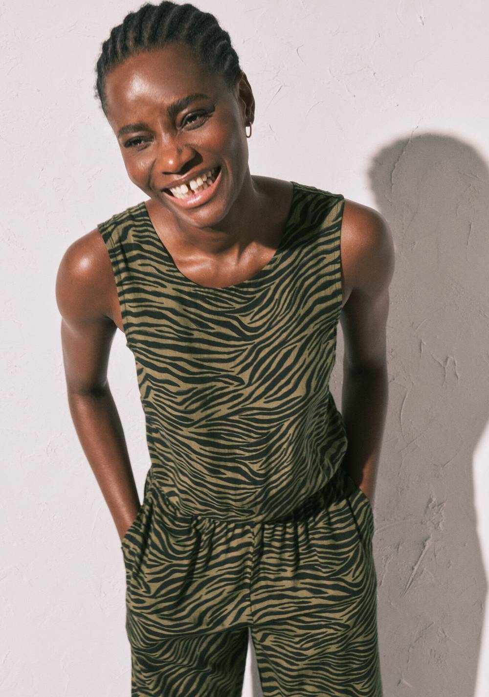 Jumpsuit Largo Animal Print Women Secret