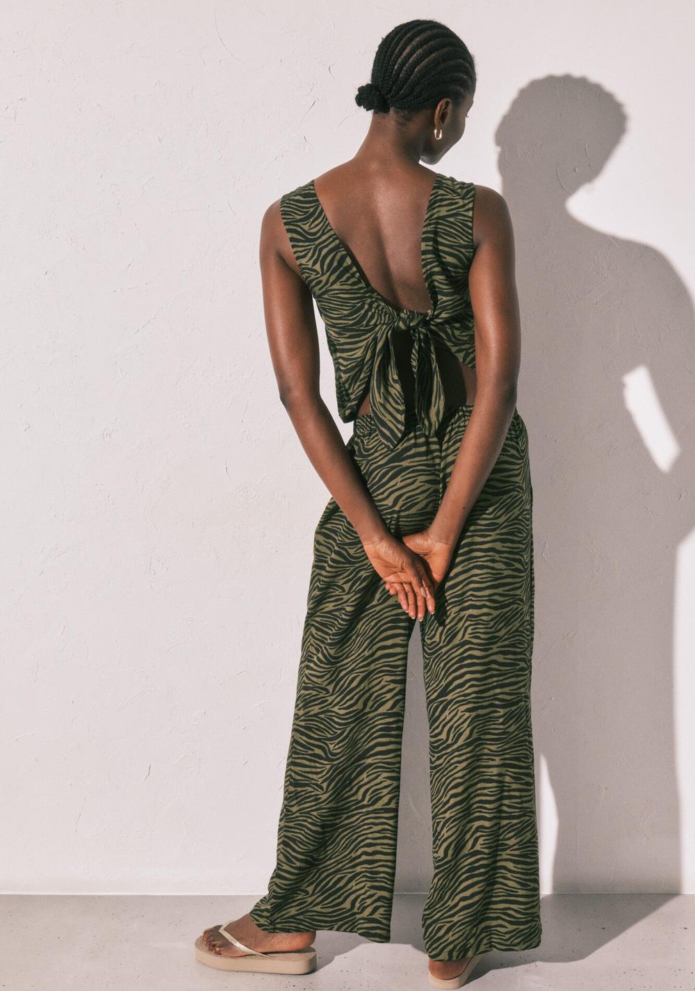 Jumpsuit Largo Animal Print Women Secret