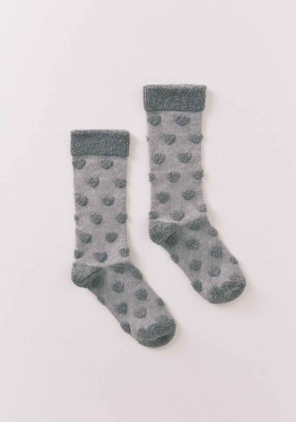 Medias Largas con Corazones en Relieve Women Secret