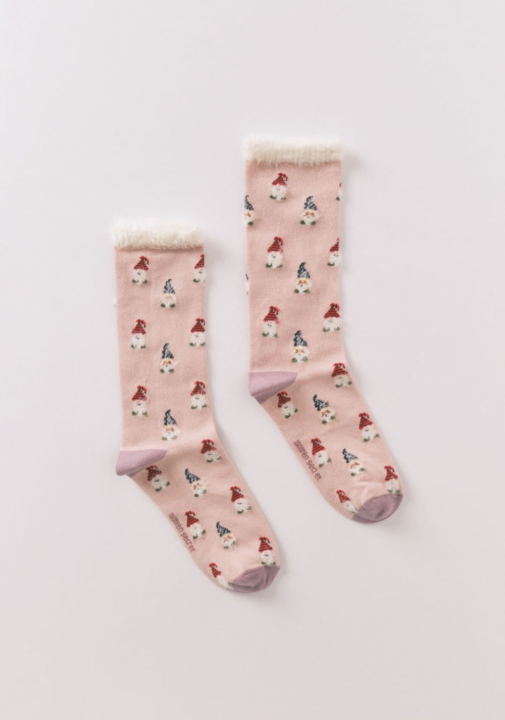 Medias Largas con Estampado de Gnomos Women Secret